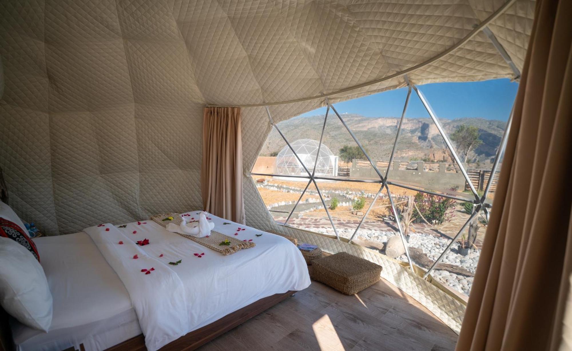 Готель Jabal Shams Domes Saab Bani Khamis Екстер'єр фото