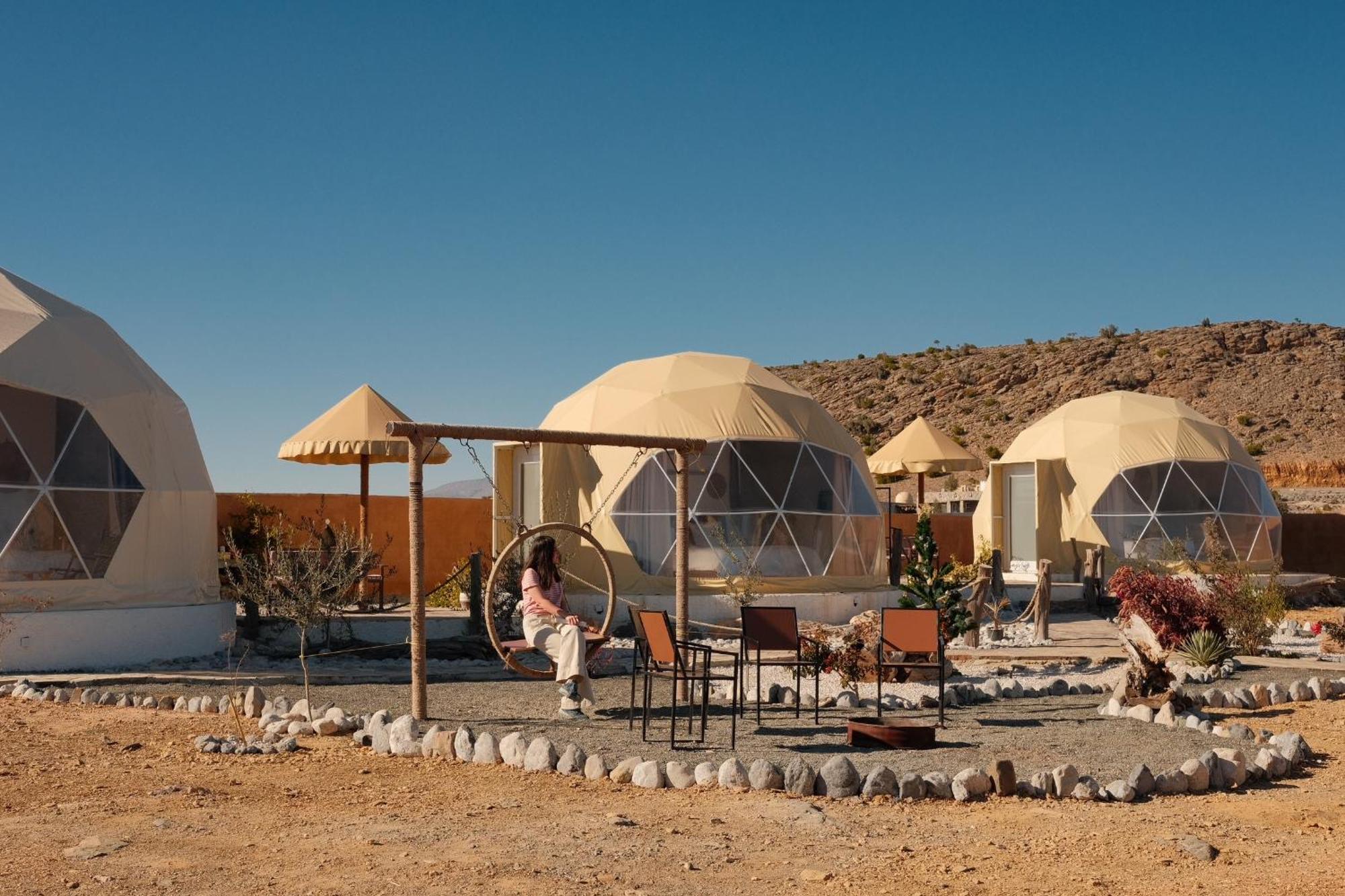 Готель Jabal Shams Domes Saab Bani Khamis Екстер'єр фото