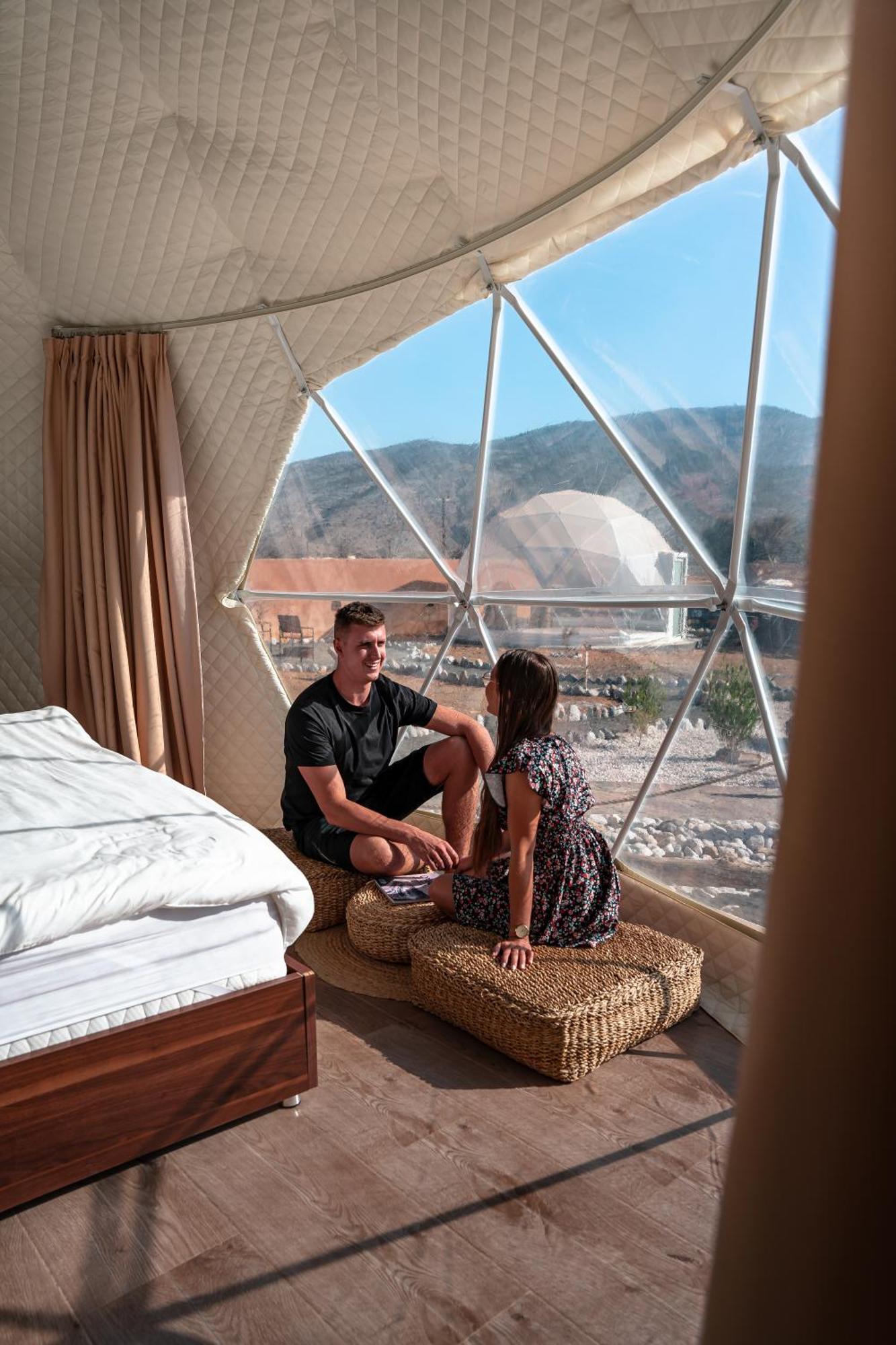 Готель Jabal Shams Domes Saab Bani Khamis Екстер'єр фото