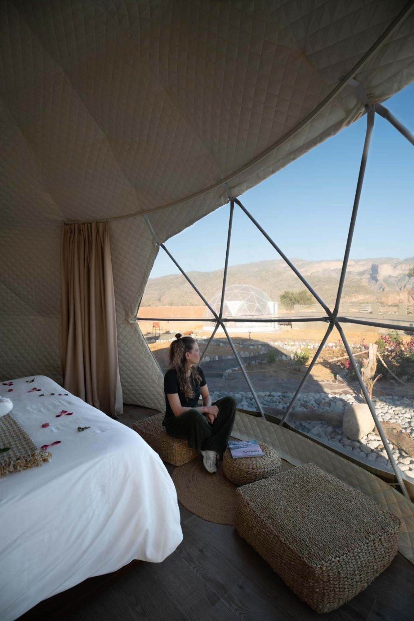Готель Jabal Shams Domes Saab Bani Khamis Екстер'єр фото